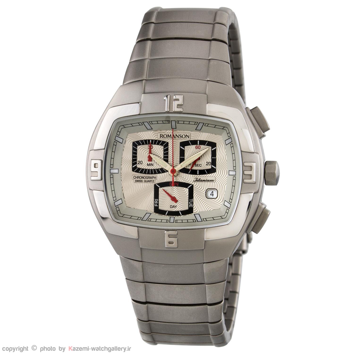 ساعت مچی مردانه رومانسون کد UM4128HM1WAA2W