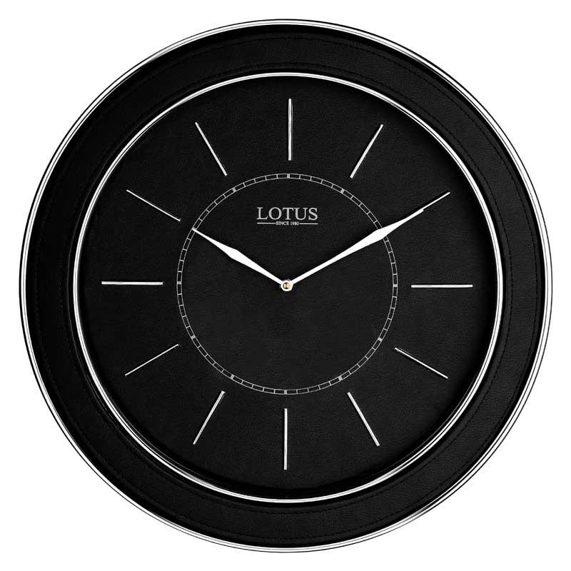 ساعت دیواری لوتوس کد LC-2204-FERNLEY-B-SILVER